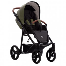 Коляска KITELLI PRO 2в1 (Bebetto) (Pro 05 (зеленая кожа))