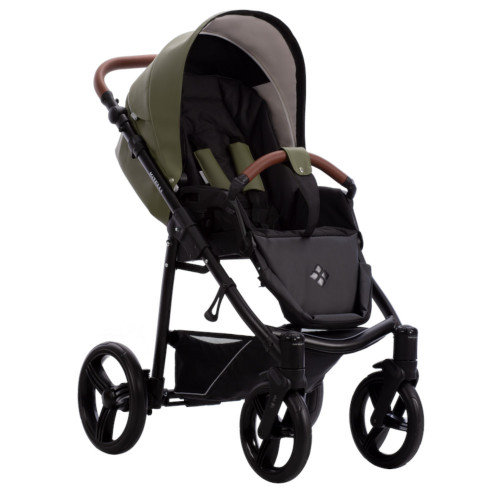 Коляска KITELLI PRO 2в1 (Bebetto) (Pro 05 (зеленая кожа))