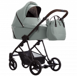 Коляска YODDI PRO 2в1 (Bebetto) (Pro 04 (шалфей кожа))