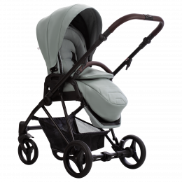 Коляска YODDI PRO 2в1 (Bebetto) (Pro 04 (шалфей кожа))