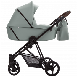 Коляска YODDI PRO 2в1 (Bebetto) (Pro 04 (шалфей кожа))