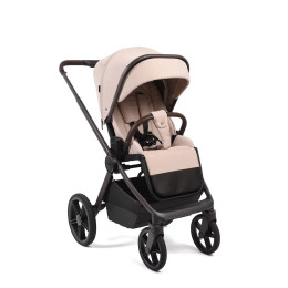 Купить коляску 2 в 1 Peppy Monaco thermo Beige (рама серо-коричневая)
