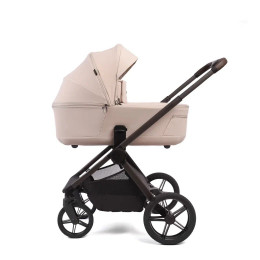 Купить коляску 2 в 1 Peppy Monaco thermo Beige (рама серо-коричневая)