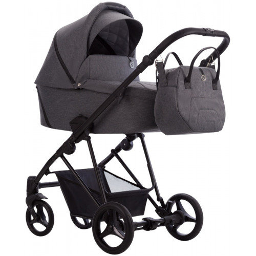 Детская коляска Bebetto Yoddi 2 в 1 02 т.серый