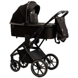 Детская коляска Peppy Tecla 2 в 1 Shadow Black Chrome Edition (Черный)
