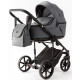 Детская коляска Adamex Locco Light Deluxe 2 в 1 LL-SA32 (СЕРАЯ КОЖА) Детская коляска Adamex Locco Light Deluxe 2 в 1 LL-SA32 (СЕРАЯ КОЖА)