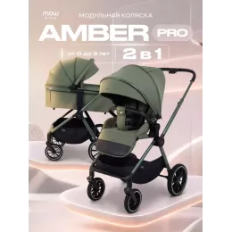 Коляска 2 в 1 Mowbaby Amber PRO Green
