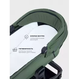 Коляска 2 в 1 Mowbaby Zoom PU Olive