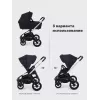 Коляска 2 в 1 Mowbaby Zoom Silver 2025 black