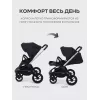 Коляска 2 в 1 Mowbaby Zoom Silver 2025 black