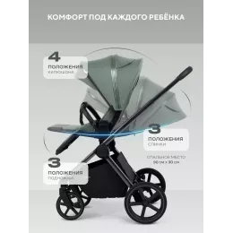 Коляска 2 в 1 Rant Falcon Therm Soft Olive