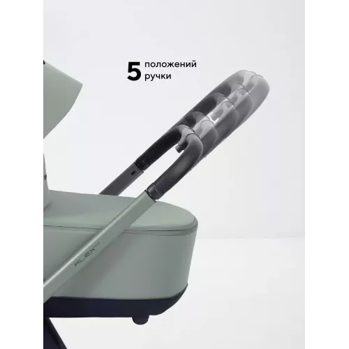 Коляска 2 в 1 Rant Flex Soft Therm Forest green