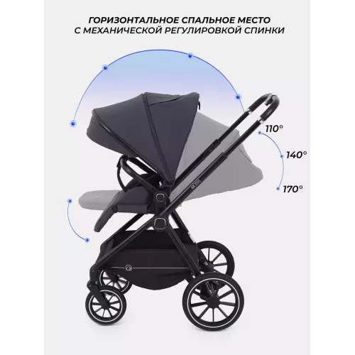 Коляска 2 в 1 Rant Moss 2025 Graphite