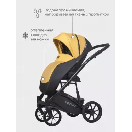 Коляска 2 в 1 Riko Basic Pacco 08 yellow