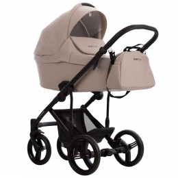 Коляска MAGNUM LIGHT PRO 2в1 (Bebetto) (Light pro 01 (св.бежевая кожа))