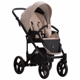 Коляска MAGNUM LIGHT PRO 2в1 (Bebetto) (Light pro 01 (св.бежевая кожа))
