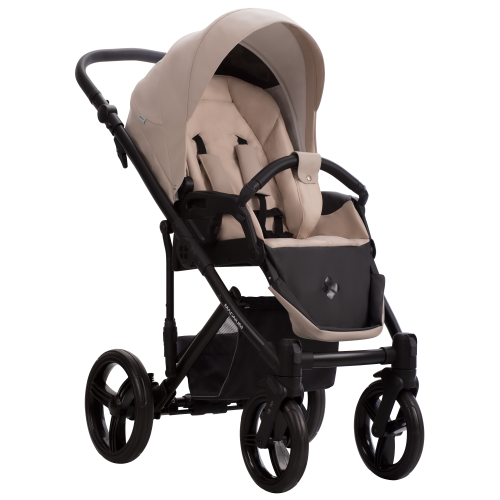Коляска MAGNUM LIGHT PRO 2в1 (Bebetto) (Light pro 01 (св.бежевая кожа))