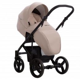 Коляска MAGNUM LIGHT PRO 2в1 (Bebetto) (Light pro 01 (св.бежевая кожа))