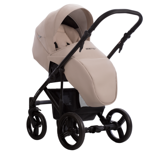 Коляска MAGNUM LIGHT PRO 2в1 (Bebetto) (Light pro 01 (св.бежевая кожа))