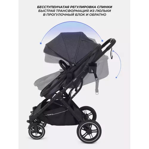 Коляска-трансформер Rant Basic Pulsar Grey