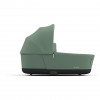 Купить коляску 2в1 Cybex e-Priam, в цвете Leaf Green (шасси Rose Gold)
