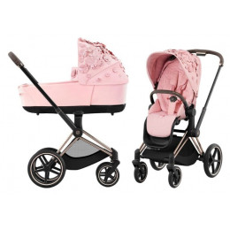 Купить коляску 2в1 Cybex Priam IV, в цвете Pale Blush (fashion collections)