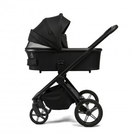 Купить коляску 2в1 Peppy Monaco plus, в цвете Black (рама черная)