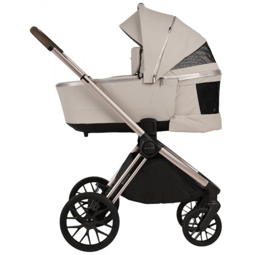 Детская коляска Adamex Bianco Special Edition 2 в 1 9 beige-champagne — св.беж-рама шампань