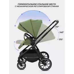 Коляска 2 в 1 Rant Moss 2025 Green