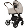 Детская коляска Adamex Bianco Special Edition 2 в 1 9 beige-champagne — св.беж-рама шампань