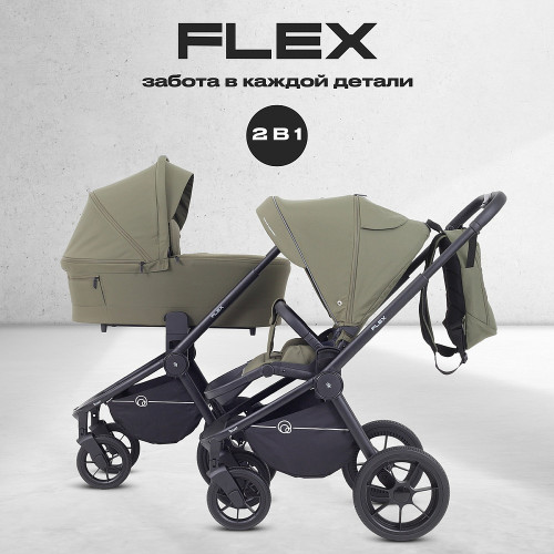 Детская коляска Rant Flex 2 в 1 RA076 Green