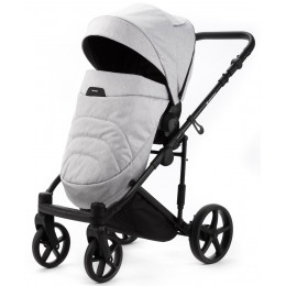 Детская коляска Adamex Zico New 2 в 1 ZN-TK01 (светло‑серый)