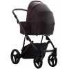 Детская коляска Bebetto Pelpasso Pro 2 в 1 05 Brown коричневая кожа/коричневая рама