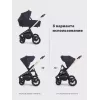 Коляска 2 в 1 Mowbaby Zoom Air Gold Black
