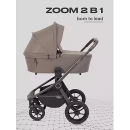 Коляска 2 в 1 Mowbaby Zoom PU Mocca