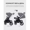 Коляска 2 в 1 Mowbaby Zoom Silver 2025 grey