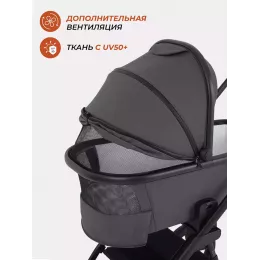 Коляска 2 в 1 Rant Basic Nexus Dark Shadow