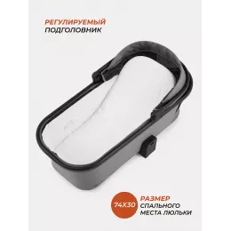 Коляска 2 в 1 Rant Basic Nexus Dark Shadow