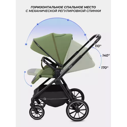Коляска 2 в 1 Rant Moss 2025 Green