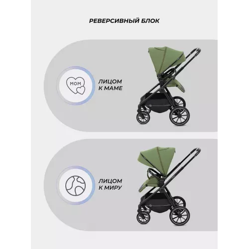 Коляска 2 в 1 Rant Moss 2025 Green