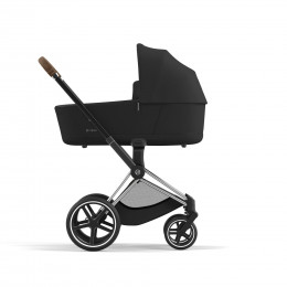 Купить коляску 2в1 Cybex Priam IV, в цвете Sepia Black (шасси Chrome Brown)