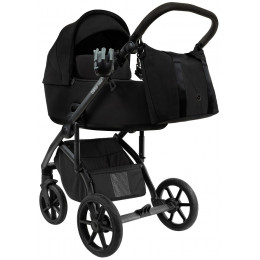 Детская коляска Roan Bass Next 2.0 2 в 1 BSN/40/2 Caviar Black/Black/руч.Black
