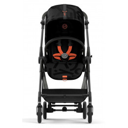Коляска 2 в 1 Cybex Melio Street Real Black с дождевиком