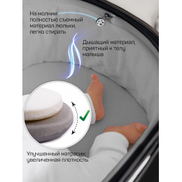 Детская коляска AmaroBaby Genius 2 в 1 коричневый