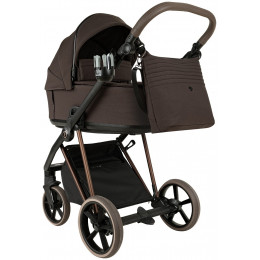 Детская коляска Roan Sol Vintage Luxury 2.0 2 в 1 VIN 04/TC Turkish Coffe/Bronze/руч.Cappuccino
