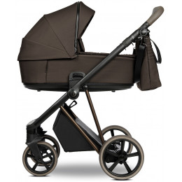 Детская коляска Roan Sol Vintage Luxury 2.0 2 в 1 VIN 04/TC Turkish Coffe/Bronze/руч.Cappuccino