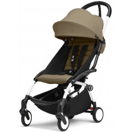 Коляска Stokke YOYO3 Newborn Shell - Newborn Pack рама белая White 2 в 1 Toffee