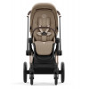 Коляска 2 в 1 Cybex Priam IV Rosegold complete Cozy Beige