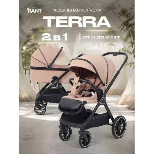 Коляска 2 в 1 Rant Basic Terra Beige