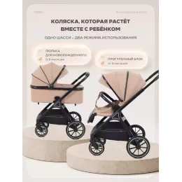 Коляска 2 в 1 Rant Basic Terra Beige